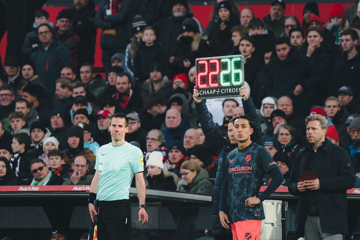 Penyerang sayap MIliano Jonathans saat memperkuat FC Utrecht di Liga Belanda 2024-2025.