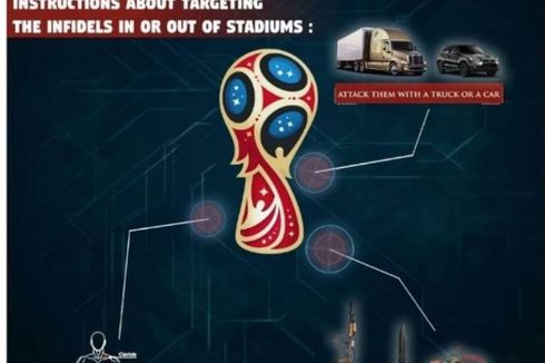 ISIS Rilis Poster Cara Lakukan Aksi Teror di Piala Dunia