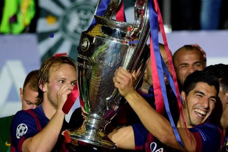 Ivan Rakitic dan Luis Suarez yang notabene baru bergabung Barcelona pada musim panas, langsung memenangi Liga Champions pada musim pertamanya. 