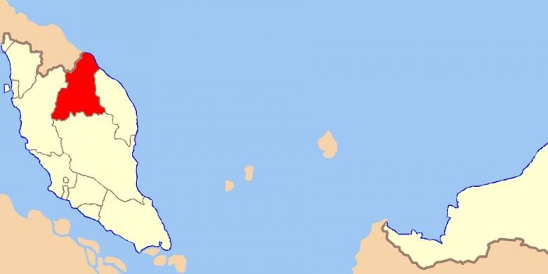 Kelantan dalam peta
