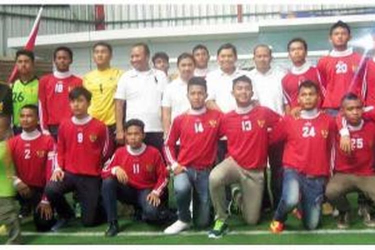 Tim Garuda Keadilan FC yang akan berlaga di Gothia Cup.