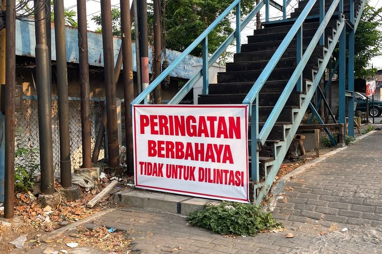 Warga Mengeluh JPO di Banyumanik Tak Bisa Dilewati, Dishub Semarang Sebut Bakal Diperbaiki