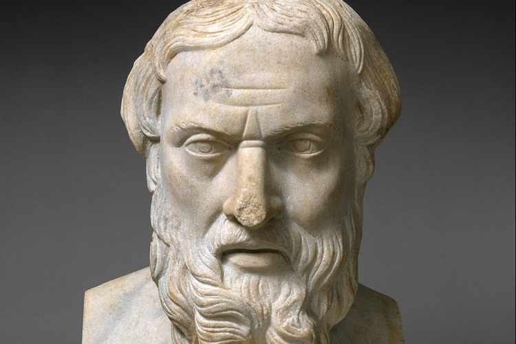 Patung batu Herodotus
