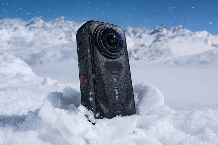 Action Camera Insta360 X6 Resmi, Bisa Rekam Video 360 Derajat 8K 50 FPS