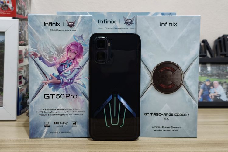 Unboxing HP Infinix GT 50 Pro Cooling Edition, Ada Cooler Magnetik