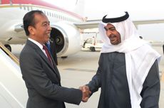 Tiba di Abu Dhabi, Jokowi Disambut Langsung Presiden MBZ di Bandara