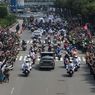 Puluhan Pebalap MotoGP Parade Keliling Jalan Jakarta
