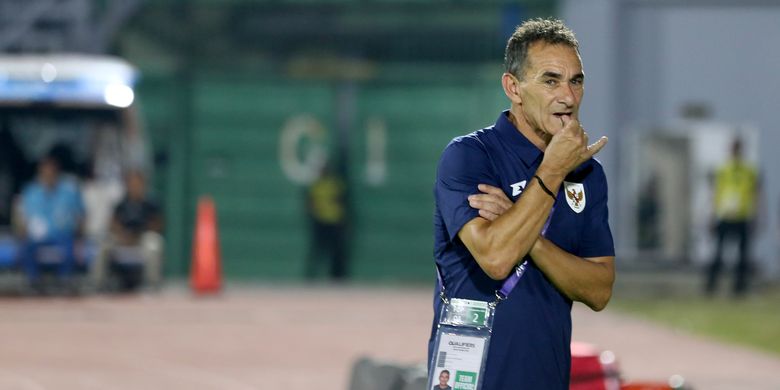 Pelatih Timnas U23 Indonesia asal Belanda, Gerald Vanenburg.