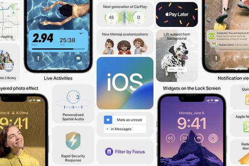 Apple Umumkan iOS 16, Lock Screen Bisa Dimodifikasi dan 