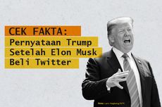 INFOGRAFIK: Misinformasi, Pernyataan Trump Setelah Akunnya Dipulihkan Twitter