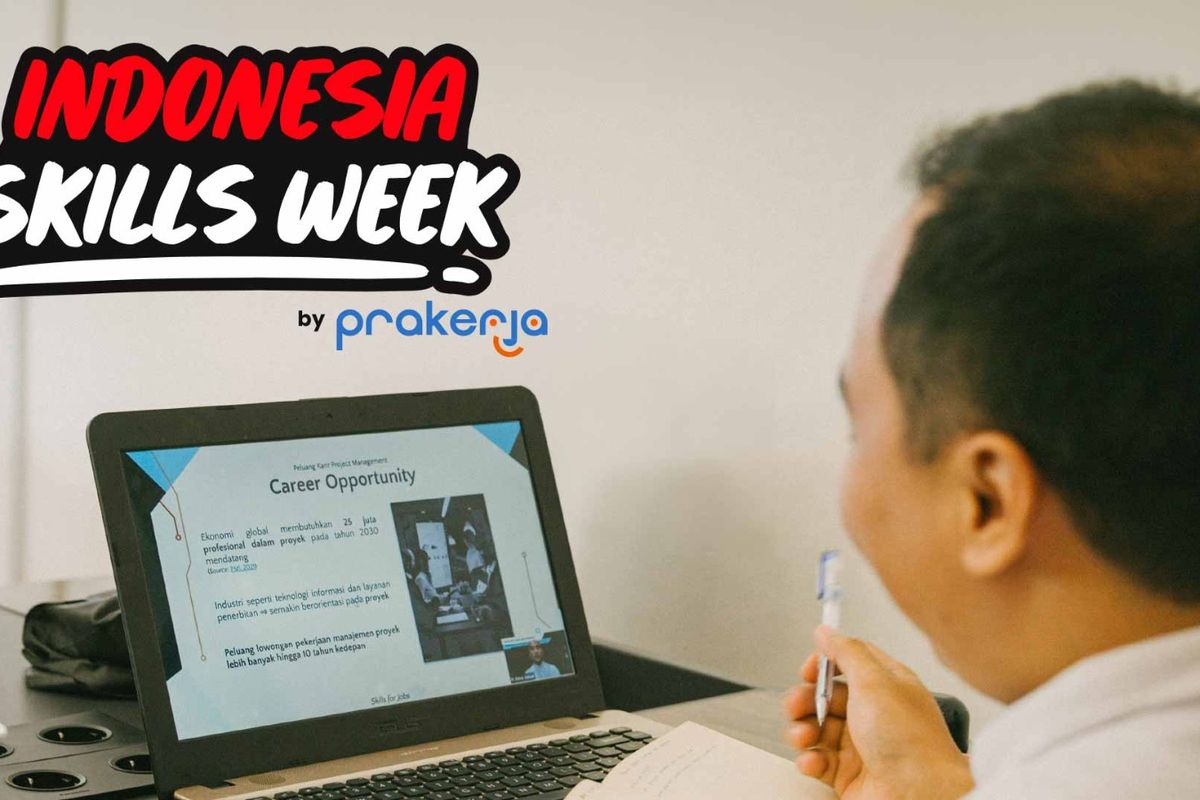 Grafis Indonesia Skill Week Kartu Prakerja.