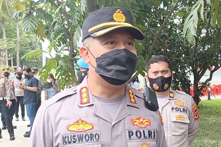 Kapolresta Bandung Kombes Pol Kusworo Wibowo 