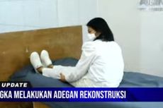 Putri Candrawathi Kenakan Baju Putih Saat Rekonstruksi Pembunuhan Brigadir J