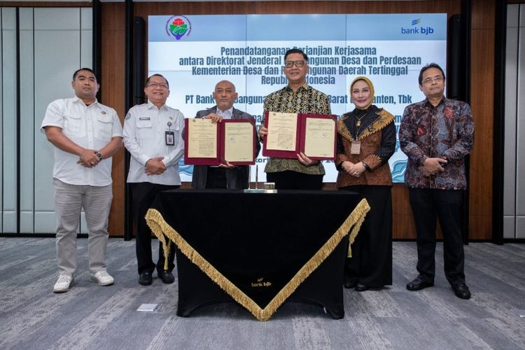 Bank BJB menandatangani perjanjian kerja sama dengan dengan Direktorat Jenderal Pembangunan Desa dan Perdesaan Kementerian Desa dan Pembangunan Daerah Tertinggal (Kemendesa PDT) Republik Indonesia guna mendorong percepatan pembangunan dan pemberdayaan masyarakat desa. 