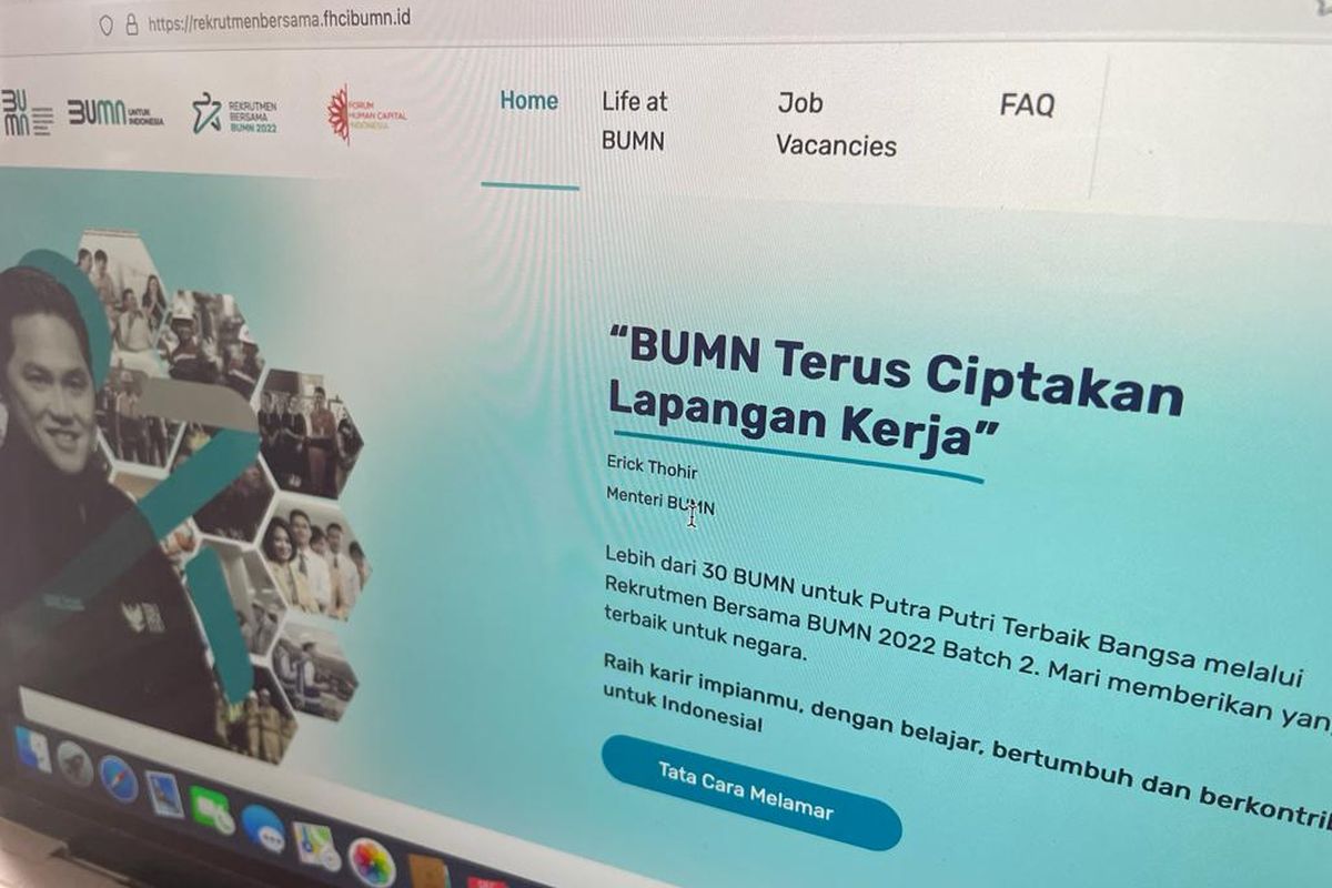 Ketentuan pendaftaran Rekrutmen Bersama Batch 2 untuk peserta yang sudah pernah ikut Batch 1.