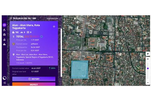 Alun-alun Utara Yogyakarta Dijual di Next Earth, Ini Penjelasan Pakar Telematika