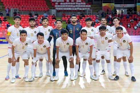 Hasil Piala Asia Futsal 2022 Indonesia Vs Iran, Garuda Takluk 0-5 dari Raja Futsal Asia