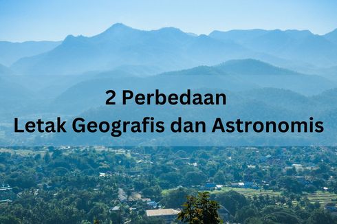 2 Perbedaan Letak Geografis dan Astronomis