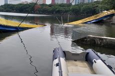 Penyebab Jembatan Hutan Kota Kemayoran Runtuh Diselidiki