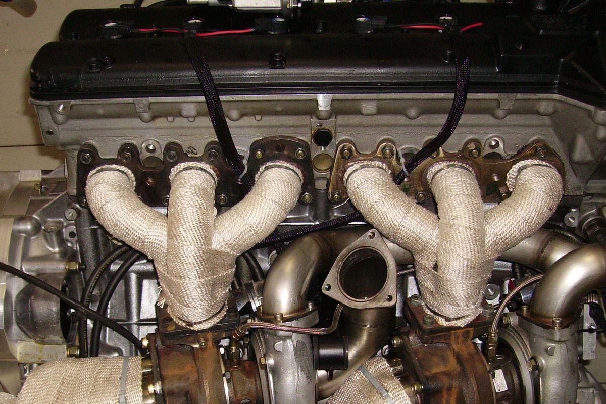 Exhaust wrap