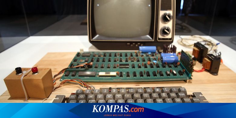 Komputer Apple Pertama Yang Dirakit Steve Jobs Dan Steve Wozniak Bakal Dilelang Halaman All Kompas Com