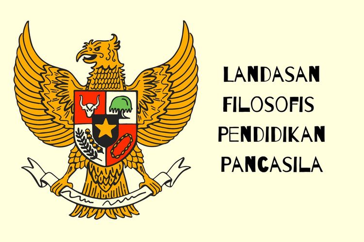 Landasan filosofis pendidikan Pancasila berarti Pancasila sebagai filsafat negara, harus dikembangkan dan diterapkan dalam pendidikan.