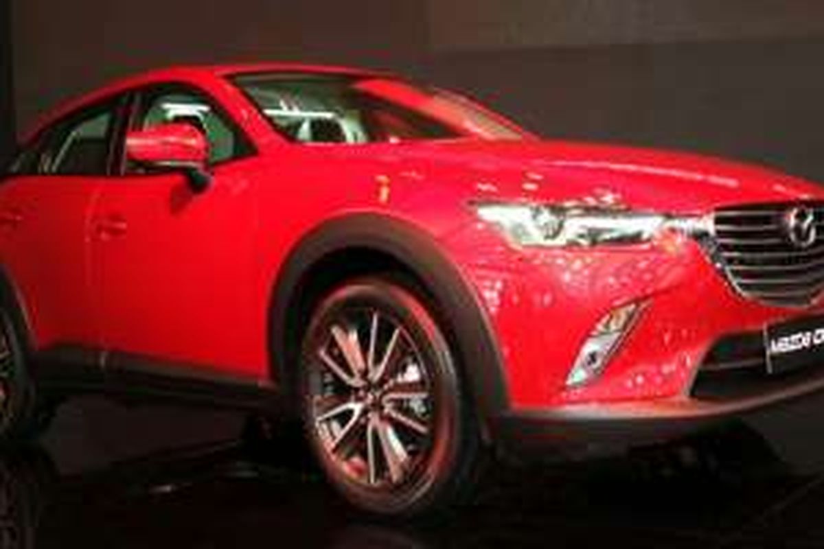 Crossover terbaru Mazda, CX-3, belum resmi dijual.