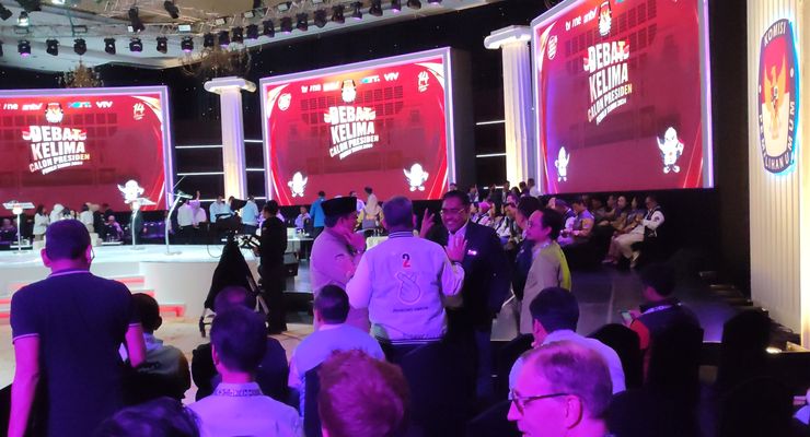 Elite PKB dan Gerindra Akrab Saat Jeda Debat Capres