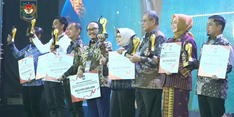 Sukses Tekan Pengangguran, Sejumlah Pemda di Sulawesi Diganjar Penghargaan oleh Kemendagri