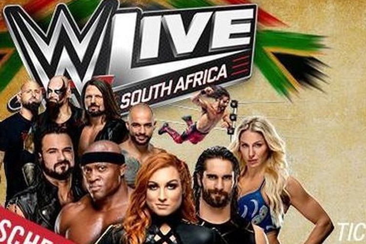 Jadwal baru WWE Live Event di Afrika Selatan.