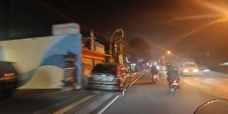 Suasana Kota Denpasar saat pemadaman, Jumat (2/5/2025).