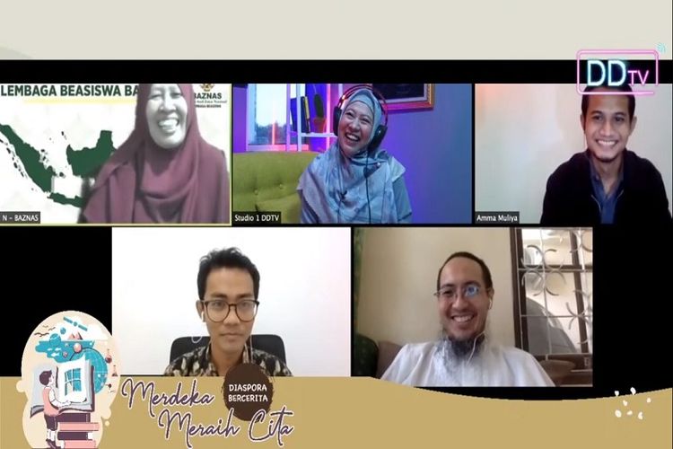 Talkshow daring Dompet dhuafa TV di Youtube, Rabu (19/8/2020)