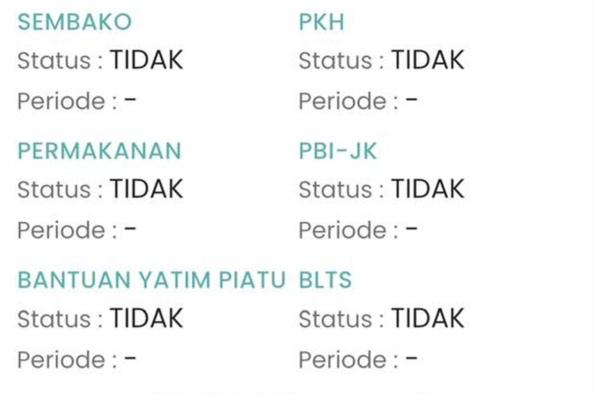 Kenapa Tidak Dapat Bansos Lagi? Ini Penyebab Nama Dicoret dari Daftar Penerima