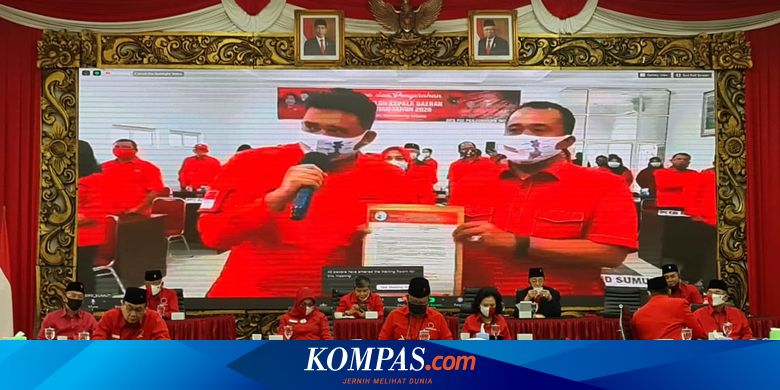 Pdi P Officially Takes Bobby Nasution Aulia Rahman To The Medan Regional Election World Today News