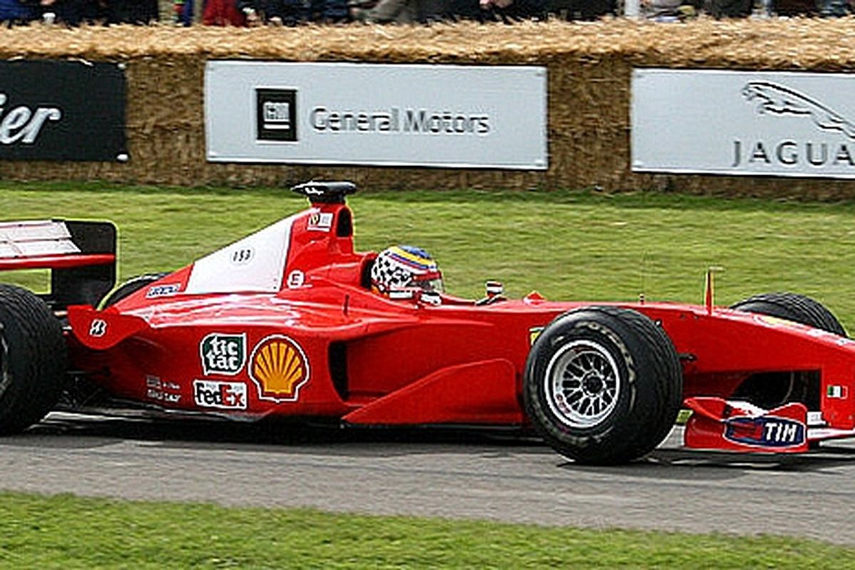 Mobil F1 Ferrari Michael Schumacher 2000