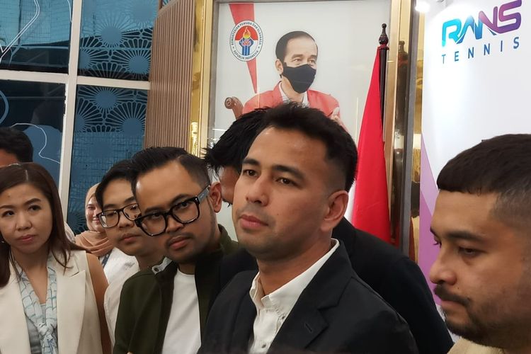 Raffi Ahmad saat ditemui di kawasan Senayan, Jakarta Pusat pada Jumat (26/5/2023). 