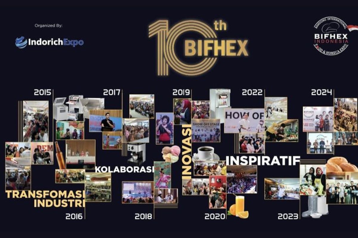 Bandung International Food & HoReCa Expo (BIFHEX) 2025 kembali digelar di Kota Kembang menghadirkan ratusan eksibitor dan ribuan brand kenamaan dari berbagai sektor industri. 