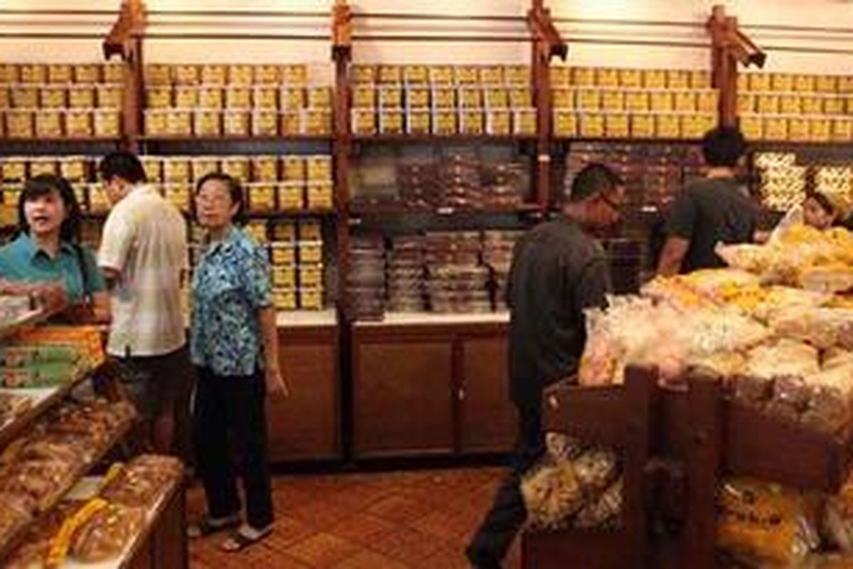 Roti Mandarijn Orion, oleh-oleh khas Solo.