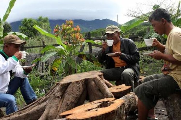 Warung kopi Merapi