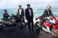6 Moge Honda Meluncur dari Bali
