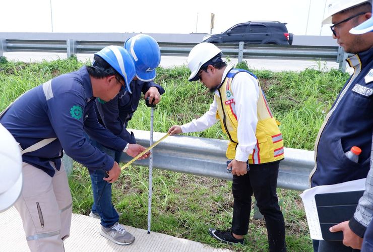 Junction Tebing Tinggi Tol Kutepat Beres Diuji Laik Fungsi