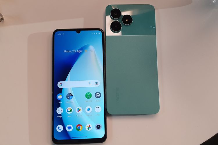 Realme C51 resmi rilis di Indonesia, Rabu (23/8/2023).