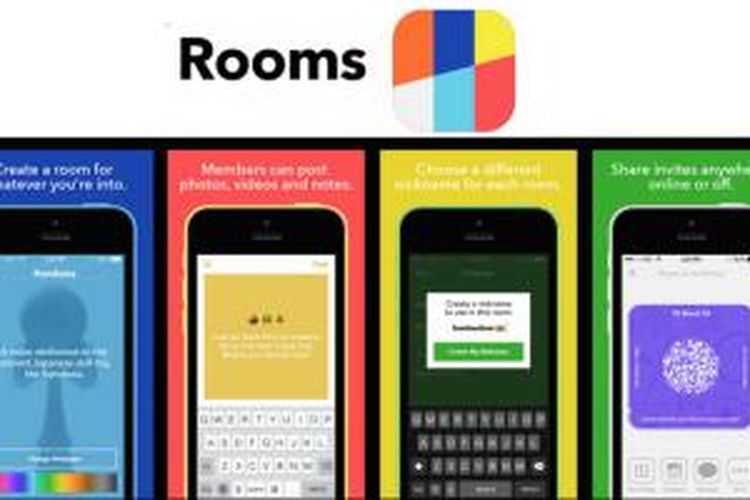 Aplikasi Rooms, percakapan rahasia yang dibuat Facebook.