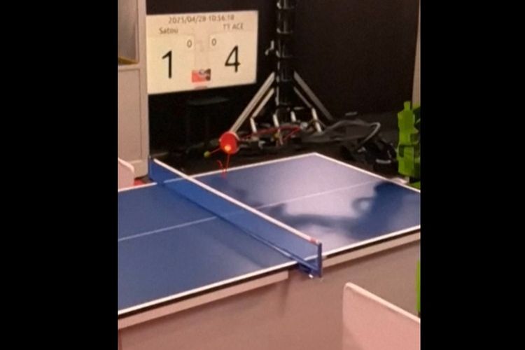 Robot Sony Bisa Kalahkan Atlet Tenis Meja Profesional, Begini Cara Kerjanya