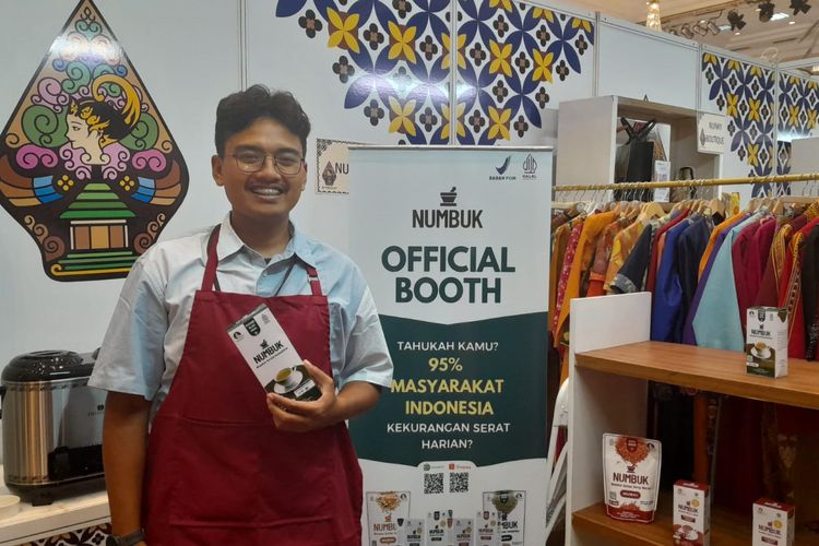 Abel Jatayu, Owner Numbuk, di Pameran Dhawafest 2024