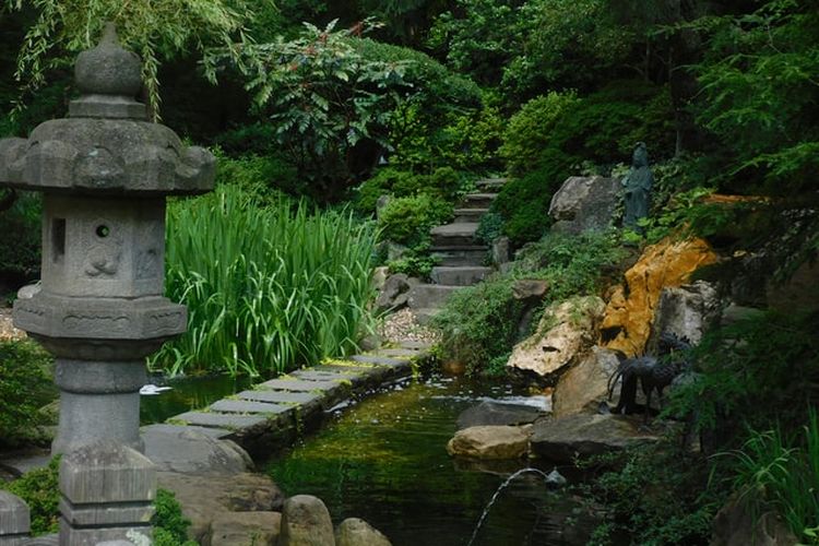 Ilustrasi Zen Garden 
