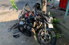 Adu Banteng Dua Sepeda Motor di Wonogiri, Satu Perempuan Tewas