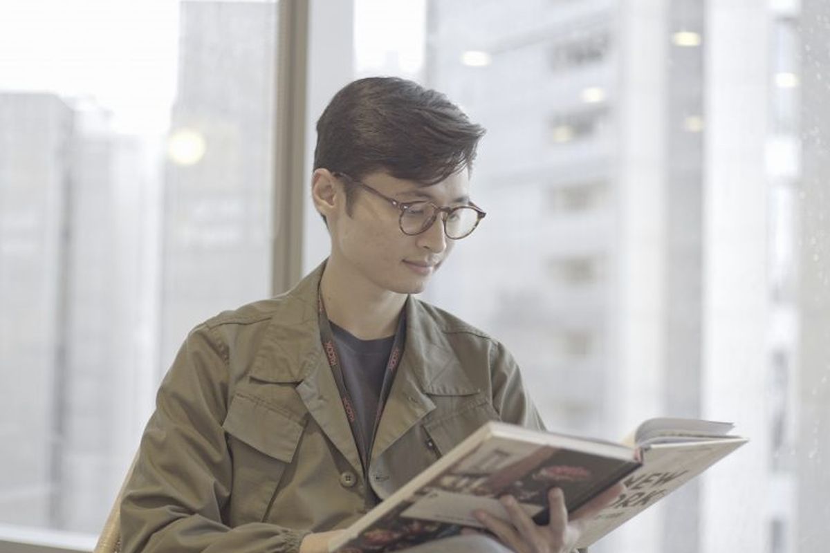 Salah satu alumni Universitas Prasetiya Mulya (Prasmul), Ha Kwon Chung.
