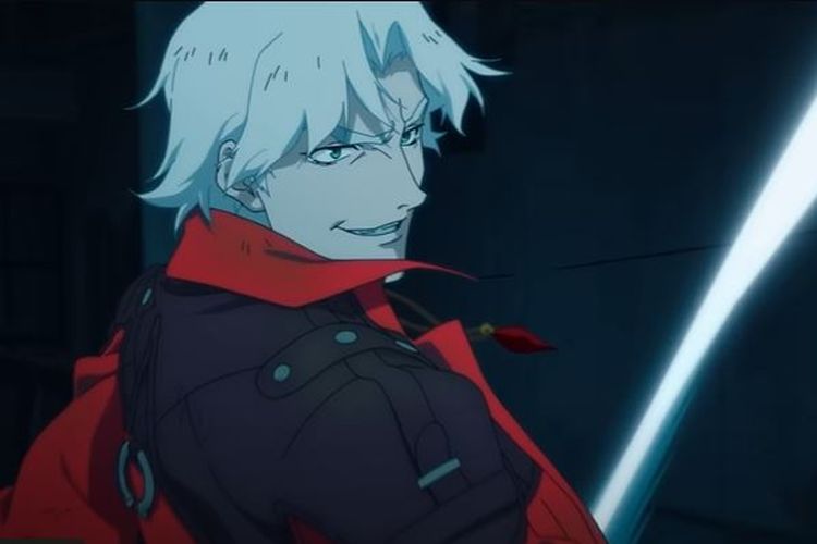 Trailer terbaru anime Devil May Cry yang menampilkan karakter Dante