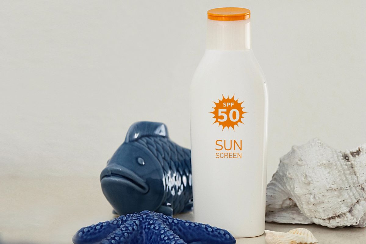 ilustrasi sunscreen